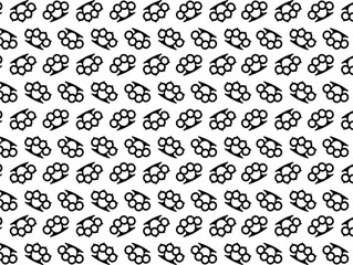 knuckle seamless pattern