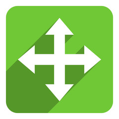 Obraz premium arrow flat icon