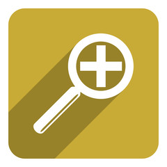 Obraz premium lens flat icon