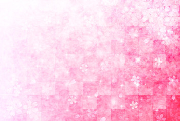 桜　和紙　背景