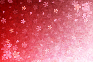 桜　和紙　背景
