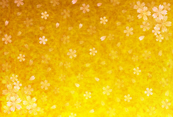 桜　和紙　背景