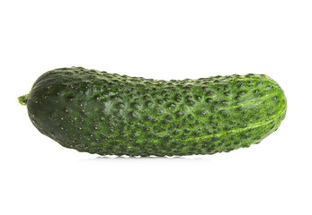 Cucumber isolated on white background