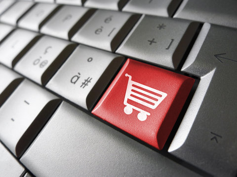 Online Shopping Icon Concept