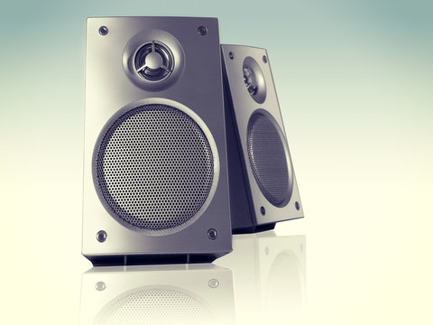 Desktop Stereo Loudspeakers Pair