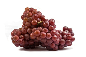 Grapes Isoleted On White