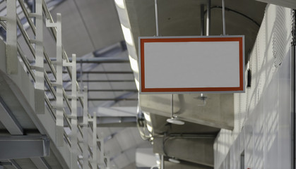Signage at the Airport