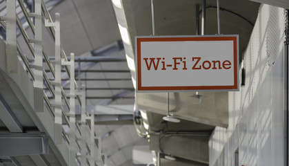 Signage at the Airport