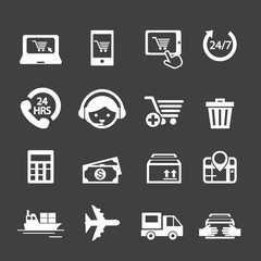 shopping online icon