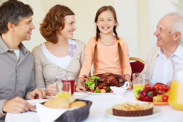 Obraz na płótnie Canvas Thanksgiving dish