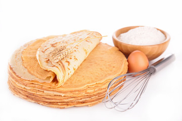crepe isolated