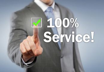 100 % Service
