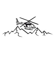 Berge Bergwacht Rettungsflieger Notruf © Style-o-Mat-Design