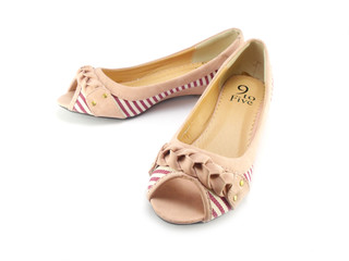 lady shoes isolated on white background