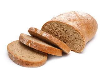 Mischbrot geschnitten