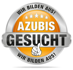 Fototapeta premium AZUBIS gesucht - Wir bilden aus!