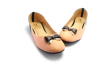 lady shoes isolated on white background