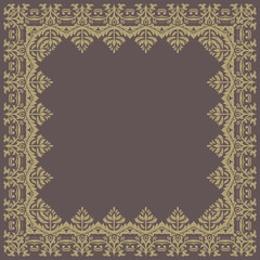 Floral Vector Pattern. Abstract Background