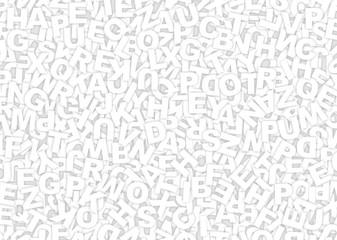 alphabet, fond lettres abstrait