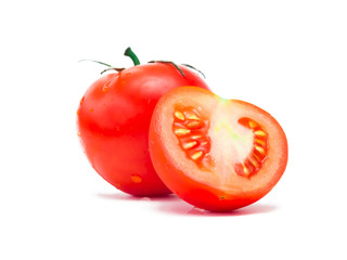 fresh wet tomato fruits