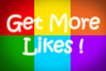Get More Likes Concept