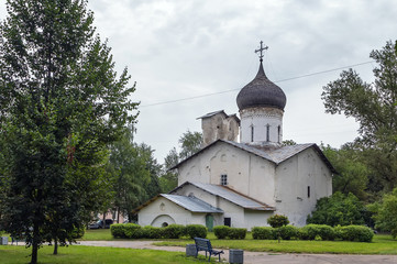 Fototapeta na wymiar The Church of St.Nicholas, Pskov