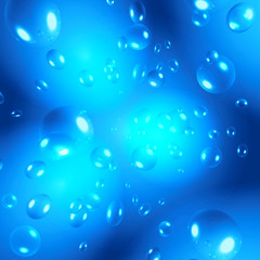 Abstract bubbles background