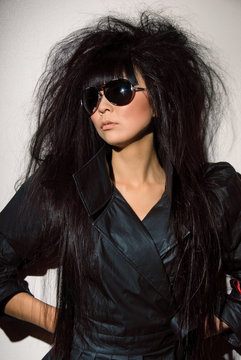 asian woman in glasses