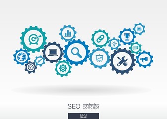SEO mechanism concept