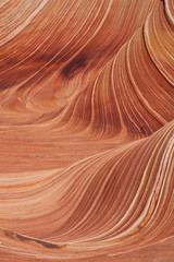 USA - coyote buttes - the wave formation - obrazy, fototapety, plakaty