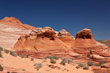 USA - coyote buttes - the wave formation