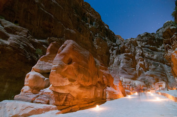 Elephant Shaped Rock - Petra, Jordan © demerzel21