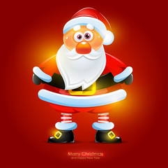 Santa Claus postcard
