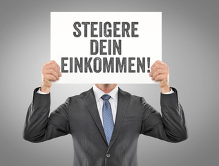 Steigere Dein Einkommen!