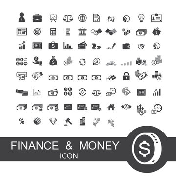 finance and money icon