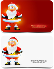 Santa Claus gift cards