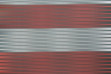 silver and red in motion blur