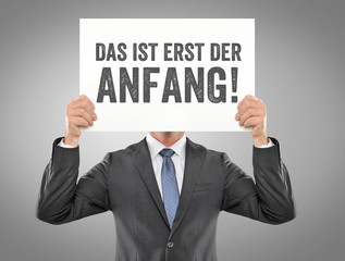 Das ist erst der Anfang!