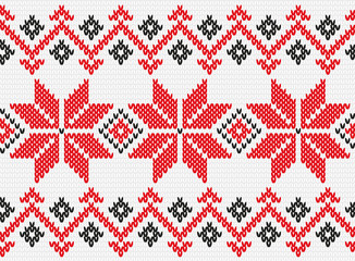 Ukrainian ornament knitting seamless texture
