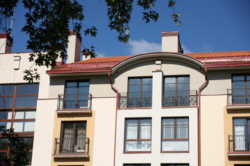 House architural detail,Vilnius