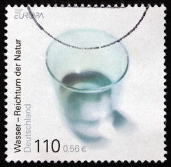 Postage stamp Germany 2001 Water - Wealth of Nature