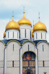 Assumption church. Moscow Kremlin. UNESCO World Heritage Site.