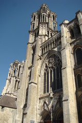 Fototapeta na wymiar Cathédrale de Laon,Picardie
