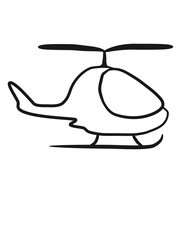 Süßer niedlicher comic Kinder Heli © Style-o-Mat-Design