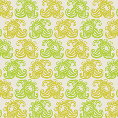 Abstract seamless pattern - art nouveau