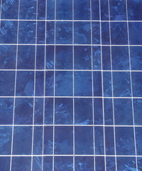 Solar panel closeup