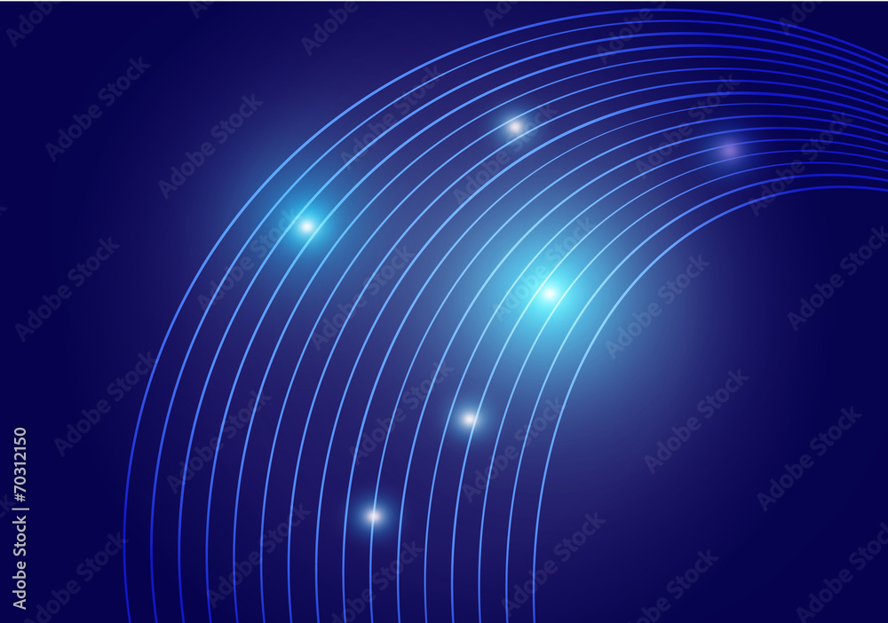 Aufkleber abstract technology line curve vector background