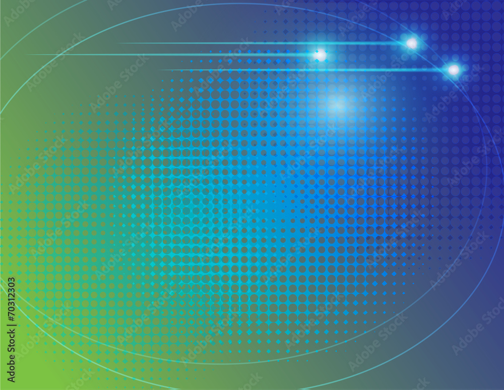 Aufkleber abstract  technology halftone dot  curve vector background