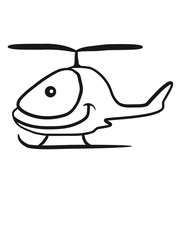 Niedlicher süßer comic Kinder Heli Gesicht © Style-o-Mat-Design