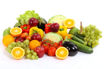 Fototapeta na wymiar Frutta e verdura